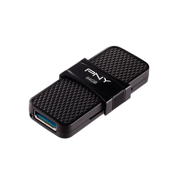 فلش OTG Type-C پی ان وای مدل PNY P-FD64GOTGSLTC-GE 64GB