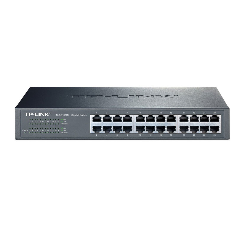سوییچ 24 پورت تی پی لینک مدل TP-LINK TL-SG1024D