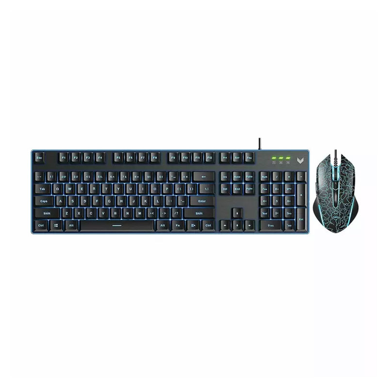 کیبورد و موس باسیم گیمینگ رپو Rapoo GAMING V100S