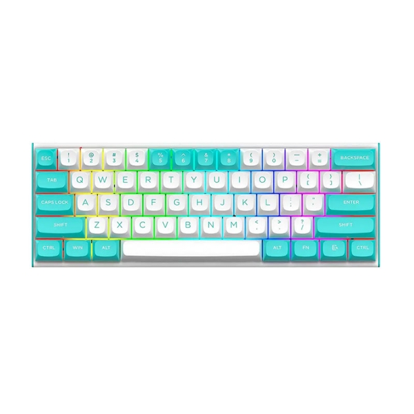 کیبورد با سیم گیمینگ ردراگون مدل Redragon Fidd K683 WB RGB