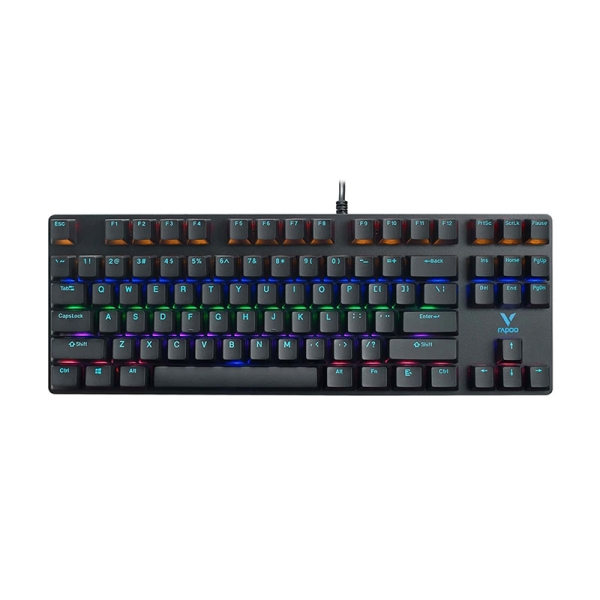 کیبورد گیمینگ با سیم رپو مدل RAPOO V500 PRO 87