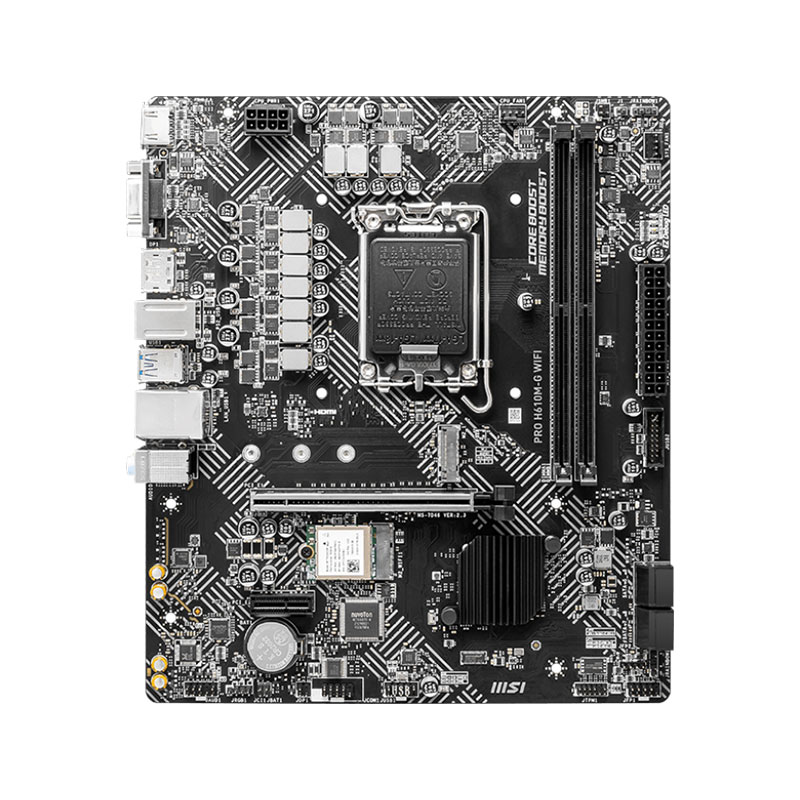 مادربرد ام اس آی مدل MSI PRO H610M-G WIFI DDR5