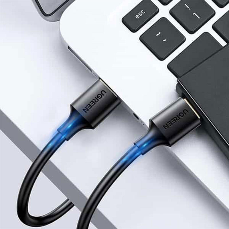 کابل (Data Link) USB 2.0 یوگرین مدل Ugreen US102-10311 2M - Image 2