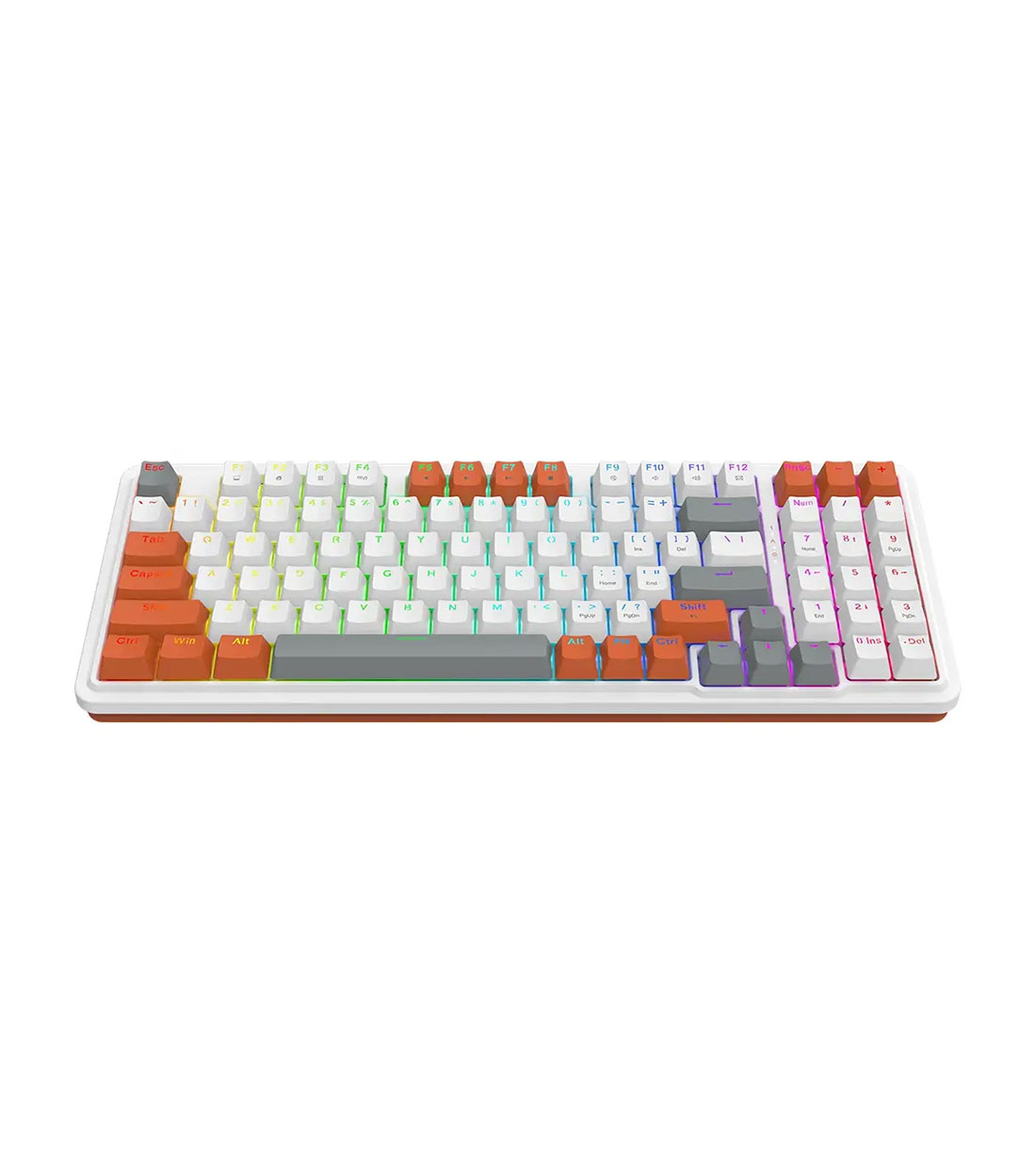 کیبورد با سیم گیمینگ ردراگون مدل Redragon Gloria K664 WOG RGB - Image 3