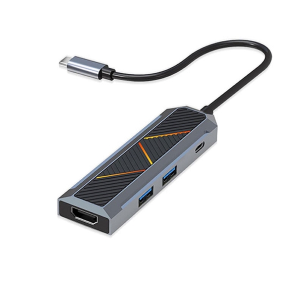 هاب 4 پورت USB Type-C ردراگون مدل REDRAGON CRUX UCA-4