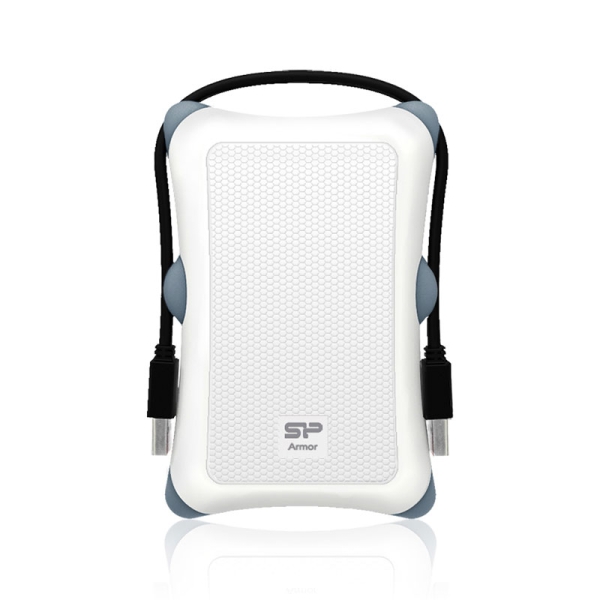 هارد اکسترنال سیلیکون پاور مدل Silicon Power Armor A30 1TB سفید