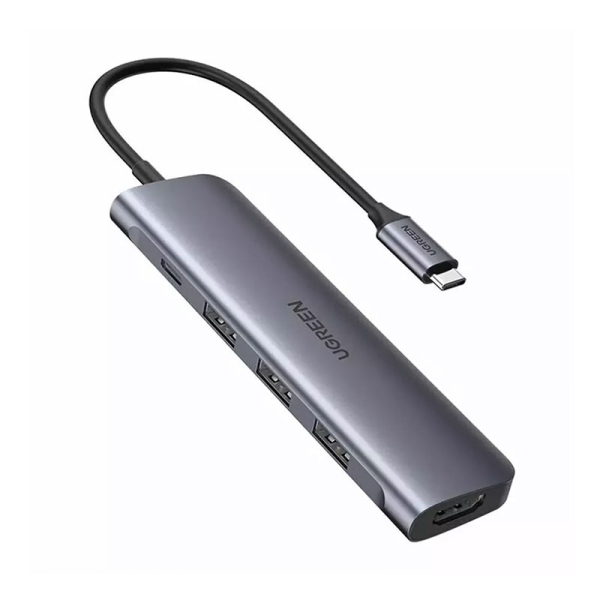 هاب 5 پورت USB Type-C یوگرین مدل UGreen CM136-50209
