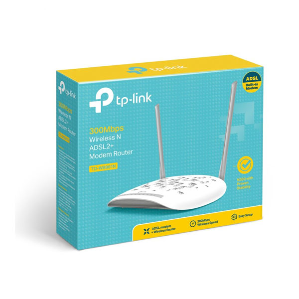 مودم روتر +ADSL2 تی پی-لینک مدل TP-LINK TD-W8961N_V4 - Image 2