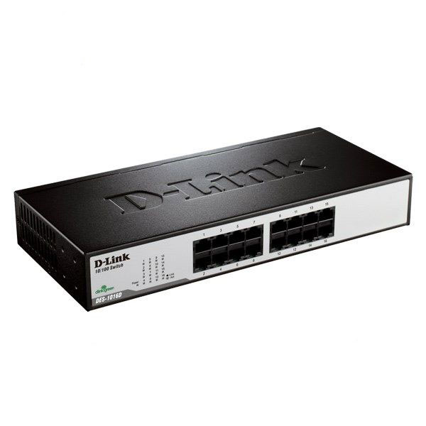 سوییچ 16 پورت دی-لینک مدل des-1016d - Image 2
